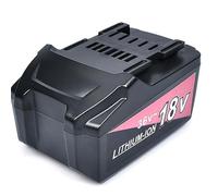 Aokikeisu Batteria di ricambio agli ioni di litio per utensili elettrici Metabo HPT 18 V ~ 36 V/5,0 Ah, MTB18B, BS18LT, SB18LT, SSW18L Metabo 18 V (5000 mAh), confezione da 1