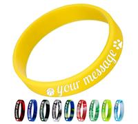 Aokizkdzsw Azuresun Braccialetti personalizzabili,Braccialetti personalizzati in silicone incisi per eventi e feste,Marketing e sensibilizzazione,Regali per coppie uomini e donne