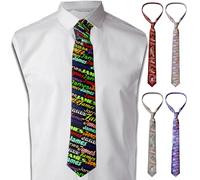 Aokizkdzsw Cravatte personalizzate, cravatte con nome personalizzato, regali di cravatte divertenti per ragazzi, uomini, papà per Natale o la festa del papà