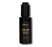 AOKlabs - Contorno occhi naturale antirughe con acido ialuronico, 30ml I Per rassodare rughe, borse e occhiaie grazie al suo triplice effetto riducente, antietà e idratante.