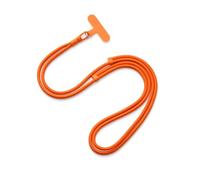 AOKSUNOVA Catena per cellulare, cinturino universale per cellulare, cinturino da collo regolabile arancione