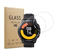 AOKUMA [2 Pezzi Pellicola Vetro Temperato per Xiaomi Watch S1 Active Pellicola Protezione,Durezza 9H,Antiurto Antigraffio e Anti-impronta