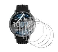 AOKUMA [5 Pezzi Pellicola Protettiva per Amazfit Active Max,TPU Flessibile[Non Vetro],HD Trasparente,Antigraffio