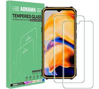 AOKUMA Pellicola protettiva in vetro temperato per Ulefone Armor X13, 2 pezzi: alta qualità, durezza 9H, anti-graffi, infrangibile