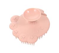 AOKWAWALIY 1 pz Spazzola da bagno in silicone spugna per capelli spugna per capelli shampoo per cuoio capelluto spugna da bagno per bambini spugna da bagno in silicone scrubber spugne da bagno