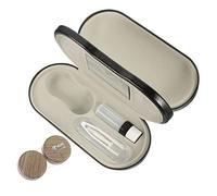 AOKWAWALIY 1 Set Custodia Per Occhiali a Doppio Uso Custodia a Contatto Per Occhiali Custodia Per Occhiali a Contatto 2 in 1 Abito Kit Valigetta Metallo Scatola Viaggiare All'aperto