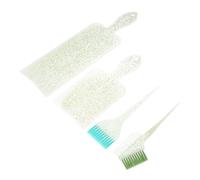AOKWAWALIY 1 set di pennelli per capelli con olio da forno per evidenziare kit di evidenziazione kit evidenziare strumento per lo styling dei capelli adesivi per pavimenti per ufficio colore pettine