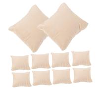 AOKWAWALIY 10 Pezzi guarda il cuscino visualizzazione del braccialetto cuscino per esposizione del braccialetto mini - Portatile cuscino bracciale per charm piccolo cuscino Pile di perle