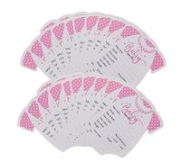 AOKWAWALIY 20Pcs mamma e papà puntelli mensili biglietto da visita regalo un mese biglietto di auguri carta commemorativa forniture per feste madre bambino consiglio carta rivelare il segreto carta