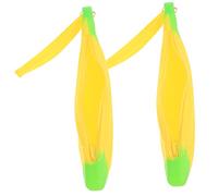 AOKWAWALIY 2pcs Silicone Banana Pencil Case Pesce Matita Caso Banana a Forma di Matita Sacchetto Banana Matita Sacchetto di Banana Portamatite Portamonete Silicone Penna Sacchetto Penna Sacchetto Gel