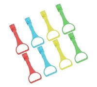 AOKWAWALIY 8 Pezzi Assistente in Piedi Per Bambini Anelli Per Tirare Su Il Bambino Accessori Per Box Letto Stand up Anelli Anello Portautensili Plastica Bambino Che Fa i Primi Passi Neonato