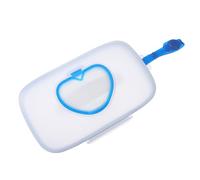 AOKWAWALIY Custodia per salviettine per bambole 1 pz Love Wet Tissue Box PP plastica Make Rack Box Travel Wipes Case Travel Tissue Dispenser