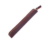 AOKWAWALIY Mini astuccio in pelle, portapenne, astuccio in pelle, portapenne, organizer in pelle, portapenne, portapenne, organizer, come mostrato nell'immagine., 19*3cm, Cartella portadocumenti
