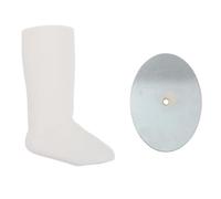 AOKWAWALIY Scarpiera 1 pezzo a forma di piede in plastica verticale calze piedi bambino manichino scaffale calzini magnetici supporto calzini per scarpe