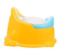 AOKWAWALIY Vasino per addestramento WC per bambini Vasino per bambini Vasino WC per Ragazza Bambini Vasino Sedile Giallo Vasino Formazione WC Bambini con Coperchio Sedia di Plastica per Bambini
