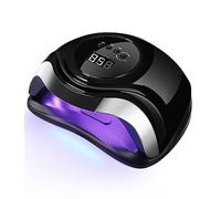 Aokyom lampada per unghie in gel 168W, Lampada UV LED Lampada Unghie UV LED per con Automatico Sensore e SchermoLa Possibilità Di Lmpostare, 4 Timer 10/30/60/99S per Salone e uso Domestico