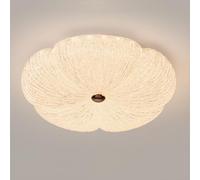 AoLa Lampada da soffitto LED moderna a forma di fiore dimmerabile con telecomando 3000K-6500K bianca creativa lampada decorativa a forma di fiore con paralume in acrilico per camera da letto,40CM