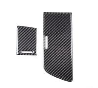 Aoleegatt Adesivi per Pannello portabicchieri con Controllo Centrale in Fibra di Carbonio per Chevrolet Corvette C7 2014-2019