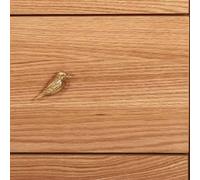 Aoleegatt Pomello creativo in ottone a forma di uccello della fortuna, per cassetti, porte, armadi, cucina, scarpe, maniglie in rame puro, per decorare mobili (uccello in ottone A - sinistra)