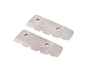 Aolidsive 2 Lame per Coclea per Ghiaccio in Acciaio Legato per Carichi Pesanti per Un'efficiente Perforazione del Ghiaccio in Inverno All'aperto