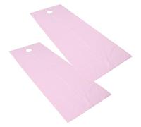 Aolidsive 2 Lenzuola per Salone, Copertura per Lettino Massaggio Impermeabile in Morbido Poliestere, Perfetta per Centri di Bellezza e SPA, 78,7x29,5 Pollici (PINK)