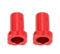 Aolidsive Adattatore per Tazza per Pistola a Spruzzo per Auto, 2 Pezzi 16 Mm Filettatura Femmina Passo 1,5 Mm in Lega di Alluminio, con Design a Fondo Largo per Verniciatura di Mobili