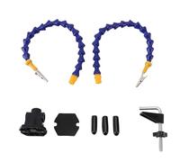 Aolidsive Aiutanti per Saldatura con Bracci Flessibili Regolabili Doppi da 30 Cm e Base Antiscivolo Morsetto da Tavolo da 5 a 60 Mm Raccordo per Riparazione di Telefoni PCB, Creazione di