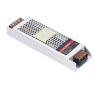 Aolidsive Alimentatore Switching a Striscia Lunga 300W, Uscita CC 12V | Driver per quadro elettrico industriale, ingresso 190-240 V CA, custodia in alluminio anodizzato, per strisce luminose LED