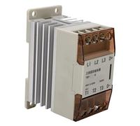 Aolidsive Aolidsive Relè a Stato Solido Trifase con Radiatore, Controllo da 3 a 32 V e Tensione di Carico CA da 24 a 380 V per l'automazione Industriale (TSR-40DA-S) (TSR-40DA-S)