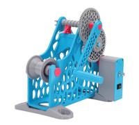 Aolidsive Avvolgitore Elettrico Staccabile per Bobina di Filamento 3D per Bobine da 2 Kg, Ideale per Saldatori e Artisti Tessili (Spina europea)