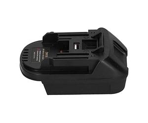 Aolidsive Base di Ricarica per Batteria Al Litio con Interfaccia USB, | Strumento di conversione \'alloggiamento in ABS, funziona con più modelli di batterie, alimenta dispositivi a basso
