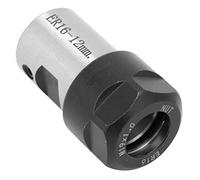 Aolidsive Blocco Pinza C20 ER16 40L, Supporto Portapinza ER16 Ad Alta Resistenza in Materiale Premium per Bloccaggio Albero Motore Mandrino, con Filettatura Lineare a Spirale per Torni (12 mm)