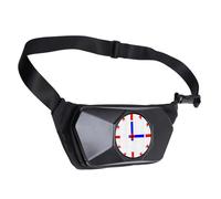 Aolidsive Borsa a Tracolla a LED Schermo LED Programmabile da 32x32 con Tracolla Regolabile per Viaggi, Escursioni, Pendolari