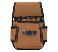 Aolidsive Borsa per Attrezzi da Carpentiere Borsa per Attrezzi da Elettricista in Tessuto Oxford Resistente con Rinforzo Rivettato per Trasporto a Cintura o a Spalla Organizer