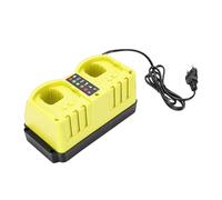 Aolidsive Caricabatterie Rapido per Ryobi P117 P118 P119, Stazione di