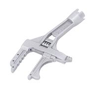 Aolidsive Chiave per Idraulici, Strumento Multifunzionale per Lavello in Lega di Alluminio con Apertura Grande per Spazi Ristretti, 9 X 4,6 Pollici per Idraulici e Progetti Fai da Te