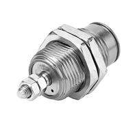 Aolidsive CJPB Cilindro Mini a Forma di Ago Cilindro Pneumatico Ad Aria a Singolo Effetto Ritorno a Molla per Automazione Industriale Corsa 5mm 10mm 15mm (CJPB15*15)