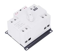 Aolidsive Commutatore di Trasferimento Automatico a Doppia Alimentazione Selettore Elettrico Commutazione Automatica 230 V per Edifici Adibiti a Uffici 3 Usi Principali Circuiti di Illuminazione