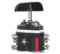 Aolidsive Commutatore Rotativo Universale, Materiale PC Durevole, Commutatore da 25 A per Applicazioni di Controllo Industriale, Adatto per Saldatrici Elettriche