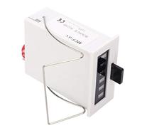 Aolidsive Contatore di Impulsi Elettromagnetico, Contatore di Impulsi ABS MCF 6X AC220V da 0 a 999999 Reset Push da 1,5 W 20 Conteggi Al Secondo per Pannelli di Controllo di Apparecchiature