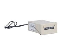 Aolidsive Contatore Elettromagnetico Contatore di Impulsi Meccanico DC24V da 0 a 999999 20 Conteggi Al Secondo Totalizzatore da 1,5 W per Macchinari Tessili e Attrezzature Industriali per il Settore