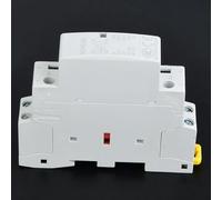 Aolidsive Contattore CA 2P 20A 24V 220V 230V Montaggio su Guida DIN 1NO 1NC con Design Modulare Compatto e Schema Elettrico per Applicazioni Domestiche (24V)