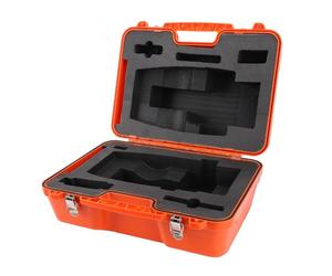 Aolidsive Custodia per il Trasporto della Stazione Totale, Processo di Iniezione Integrato, Design a Doppia Chiusura, Robustezza, Conservazione degli Strumenti per Geometri