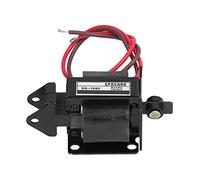 Aolidsive Elettromagnete a Solenoide CA, 110VAC 60Hz Tipo Spingi-tira | Nucleo in lamiera di acciaio al silicio, bobina sigillata resistente all\'acqua, piastra di montaggio orizzontale