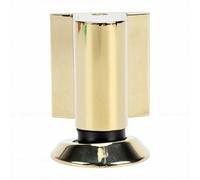 Aolidsive Fermaporta Magnetico Dal Design Robusto e Nascosto per Porta Interna con Facile Installazione in Lega di Zinco in Oro Brillante