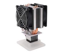 Aolidsive Gruppo di Raffreddamento Elettronico Dispositivo di Raffreddamento Peltier in Lega di Alluminio ABS Modulo di Refrigerazione a Semiconduttore DC12V per Utenti di Dispositivi di a Tubi del di