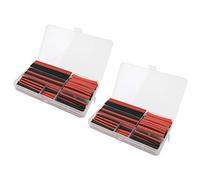 Aolidsive Guaina Termorestringente, Materiale Poliolefinico, 300 Pezzi di Isolamento Elettrico Combina Protezione Cavi, Ideale per Riparazioni Elettriche e Identificazione Cavi