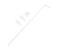 Aolidsive Hardware per Cancello in Acciaio Legato Resistente con Canna da 24 Pollici, Tenuta per Cancelli in Legno e Metallo