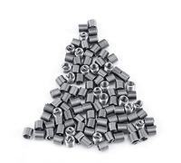 Aolidsive Inserti per Riparazione Filettatura M4 in Acciaio Inossidabile 304 Inserti per Filo a Spirale da 100 Pezzi Filettati Elicoidali, con Distribuzione Elastica del Carico e (M4*0,7 * 2D)