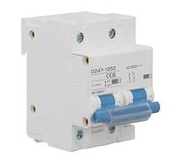 Aolidsive Interruttore Automatico CC 2P Sezionatore CC 10KA 100A DC500V Design Compatto Installazione Semplice per Solare Fotovoltaico Distribuzione dell'alimentazione della Batteria (D80)